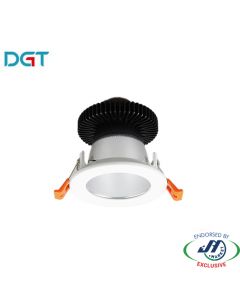 DGT Aluminum Anti-glare Downlight 6W 85mm