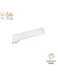 LiteLighting 32W Tri-colour Dimmable Backlit LED Panel 295x1195