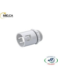 MECCA Screw Adapter Terminate 20mm Corrugated Conduit to Enclosure Box of 50