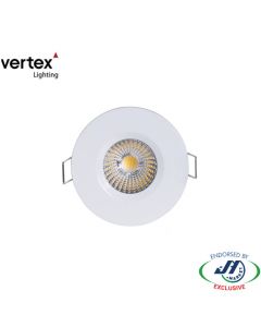 Vertex 8W LED Downlight 3000K 70mm