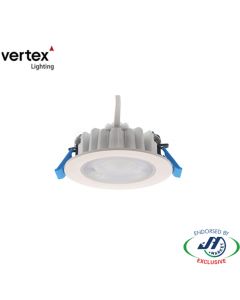 Vertex 12W LED Downlight 4000K 90mm White