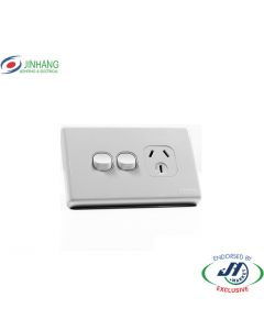 JinHang Classic 10A Single GPO with Extra Switch