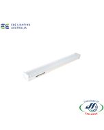 E&E 2x 18W LED Emergency Wireguard Batten Lithium Battery