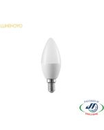 Lumenovo 5.5W E14 C37 Candle LED Bulb (Pack of 5)