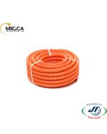 MECCA Flexible Corrugated Conduit 25mm HD Orange 50M