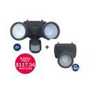 Buy 2 x JinHang Double Sensor Wall Light + 1 x Single Wall Light Free
